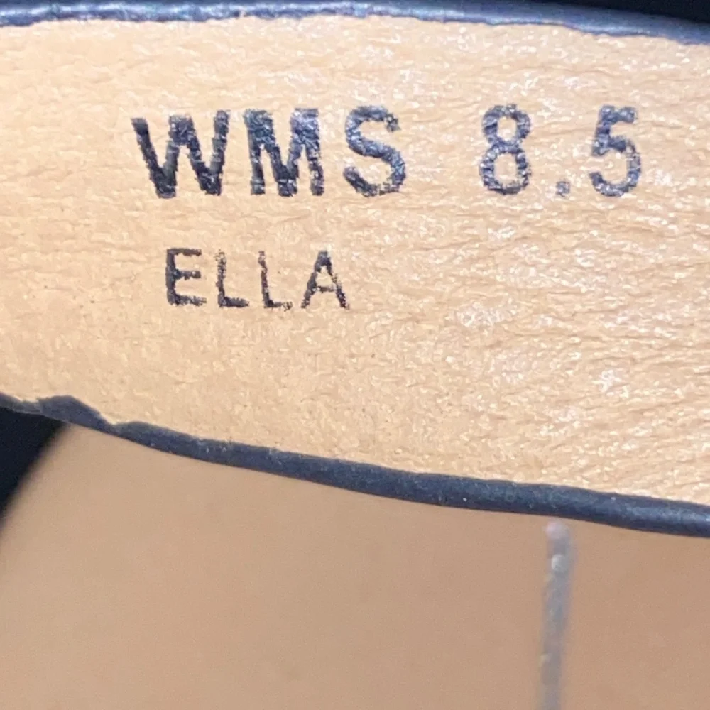 Report ELLA Black Espadrille Wedge cork and Jute‎ wo size 8.5 Sandals. GUC CLEAN